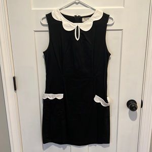 Mod Cloth black & white dress